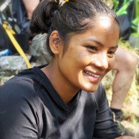Anu, guide i Himalayan Adventure Girls