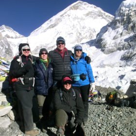 Gruppresa Everest, Gruppbild vid EBC