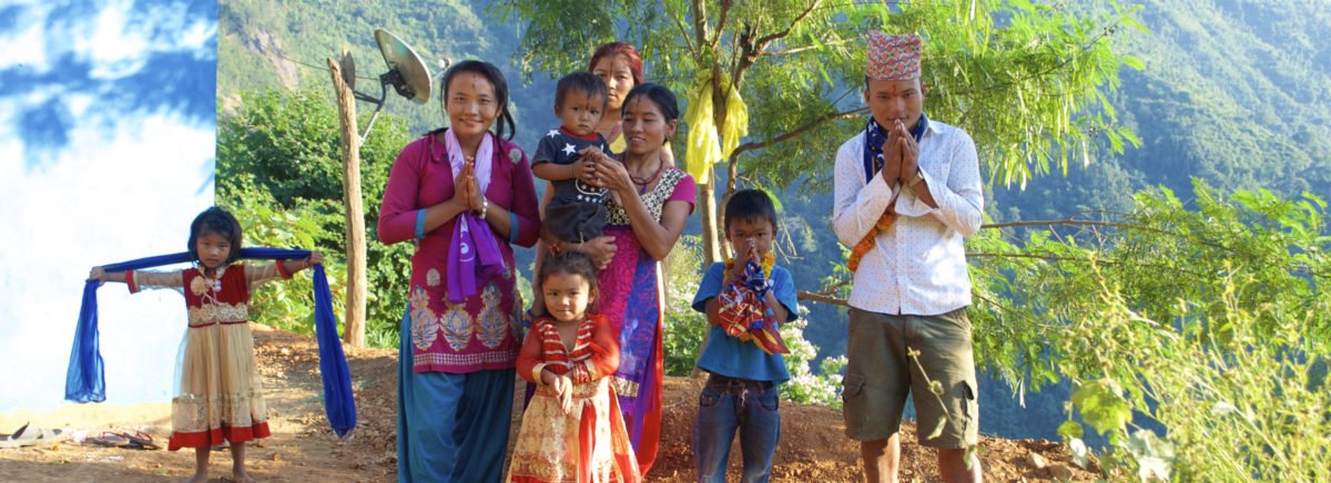 resa till Nepal, familj
